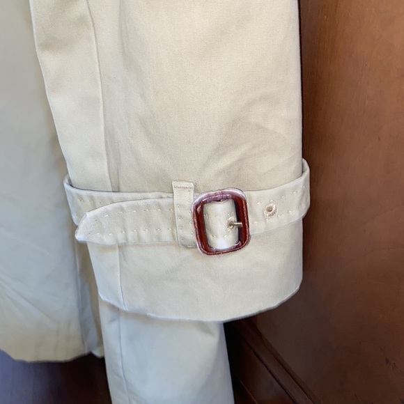 J. Crew Icon Khaki Tan Belted Trench Coat - Picture 6 of 10